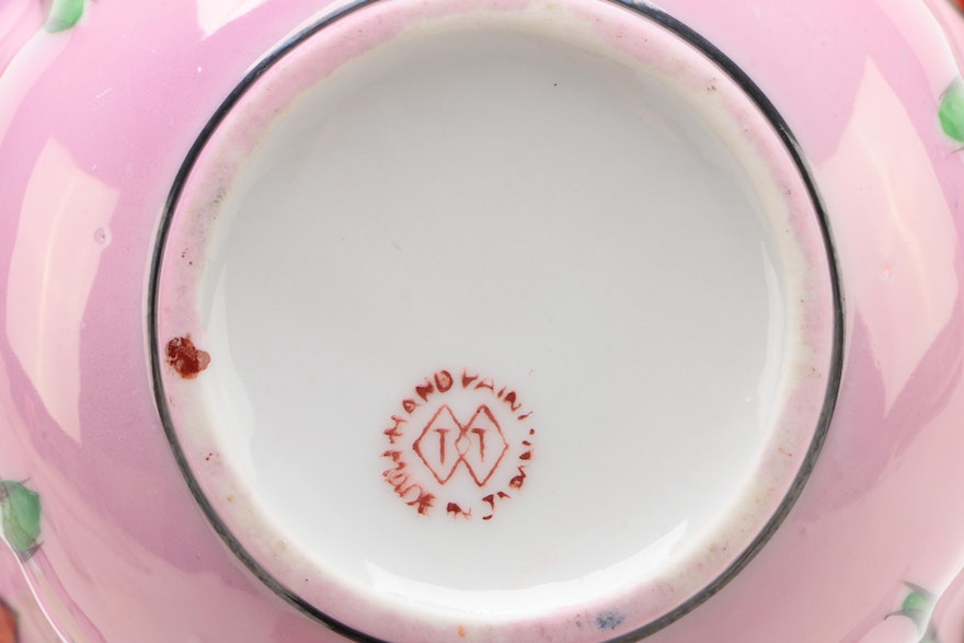 Takito Japanese Lustreware Condiment Bowl, Circa 1930's