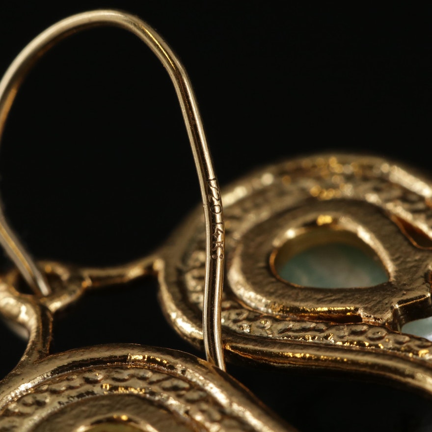 Alexis Bittar Rhinestone Dangle Earrings