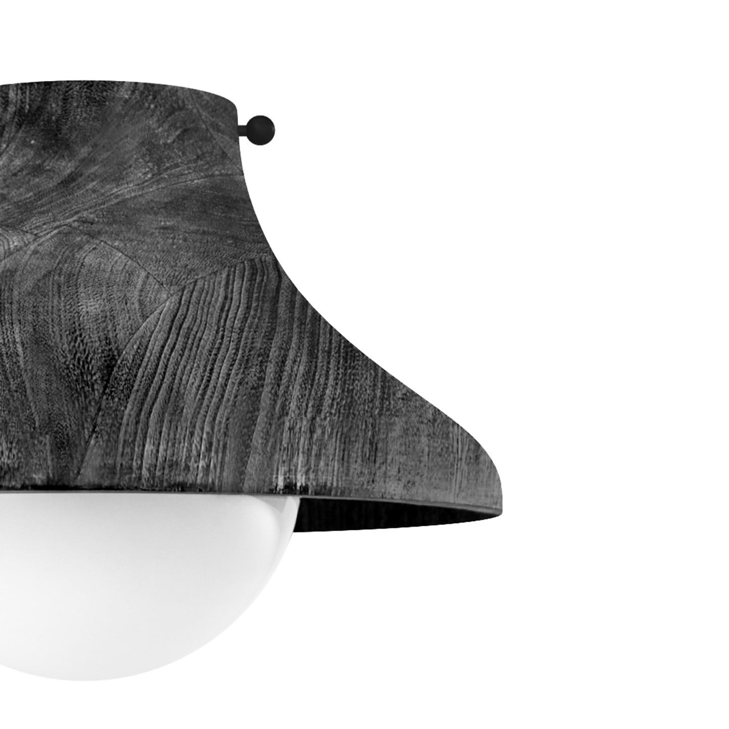 Surfside Wood Flush Mount in Limed Oak