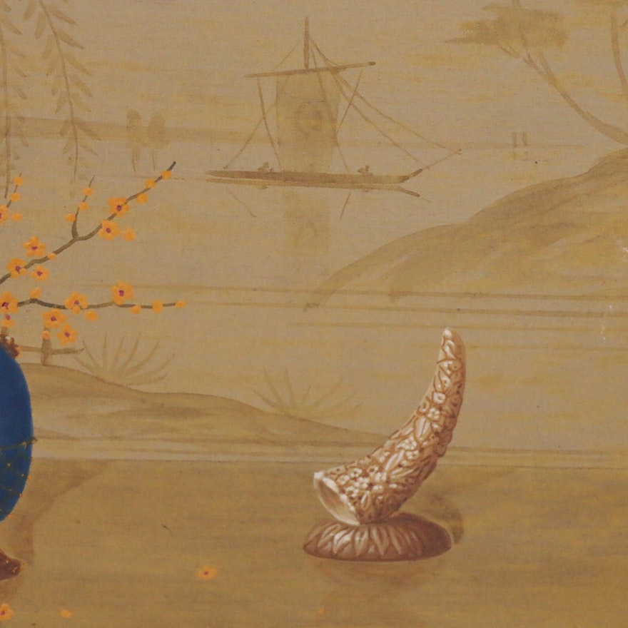 Alfonso T. Torán Still Life Oil Painting