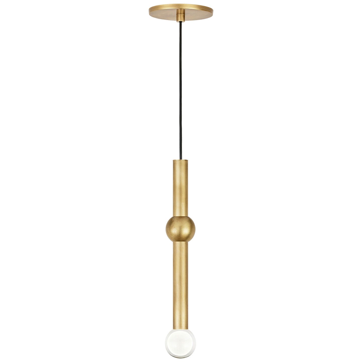 Guyed Single Light Pendant
