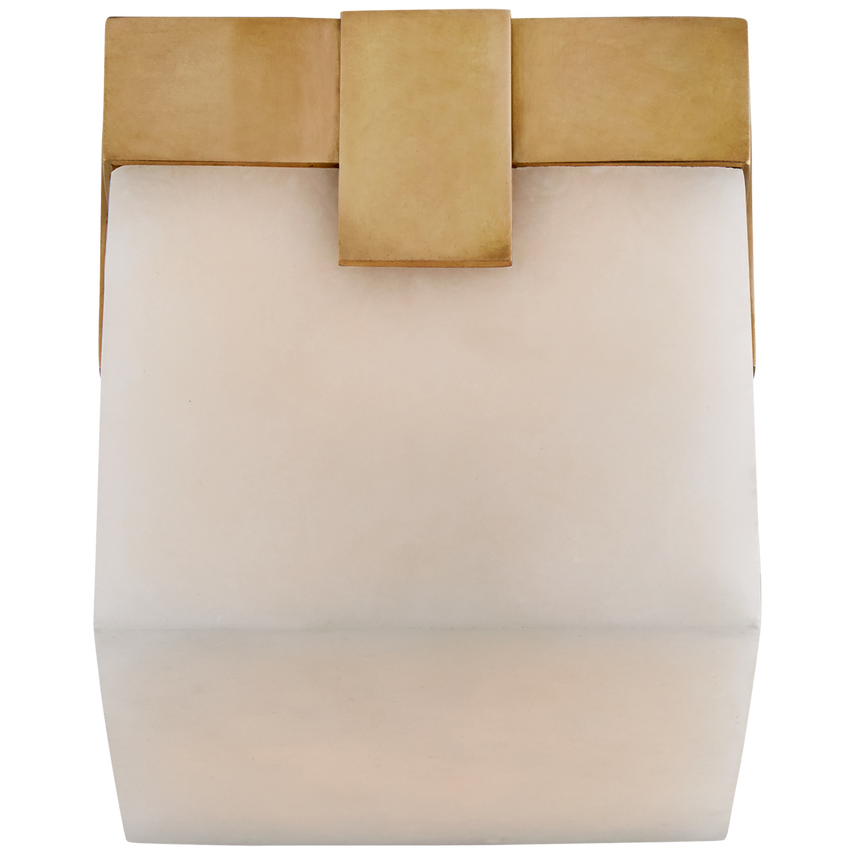Covet Petite Flush Mount in Antique Burnished Brass