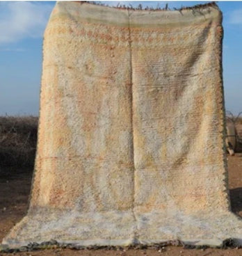 Boujaad Handmade Moroccan design rug , 112" x 63"