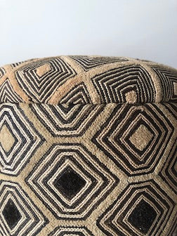 Small Kuba Ottoman Octa Design