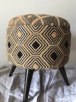 Small Kuba Ottoman Octa Design