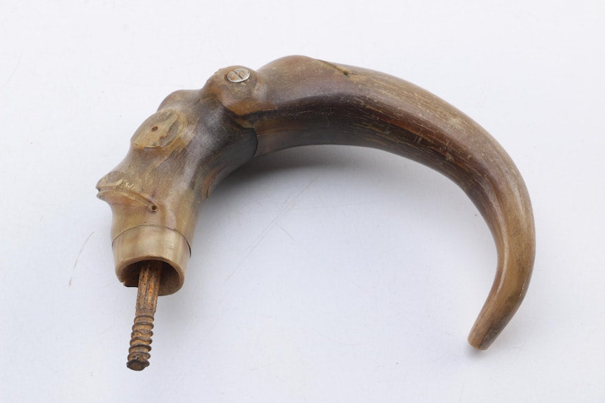 Vintage Antler/Horn Walking Stick Handle