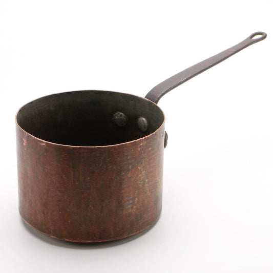 Bramhall, Deane & Co. French Made Copper Saucepot, Late 19th Century