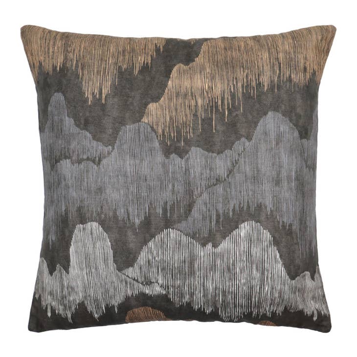 Avery Charcoal Pillow