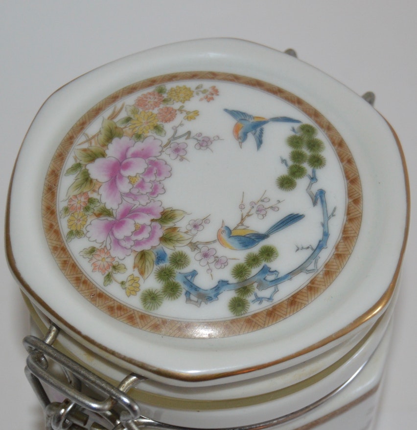 3 pc Japanese Porcelain Tea Set