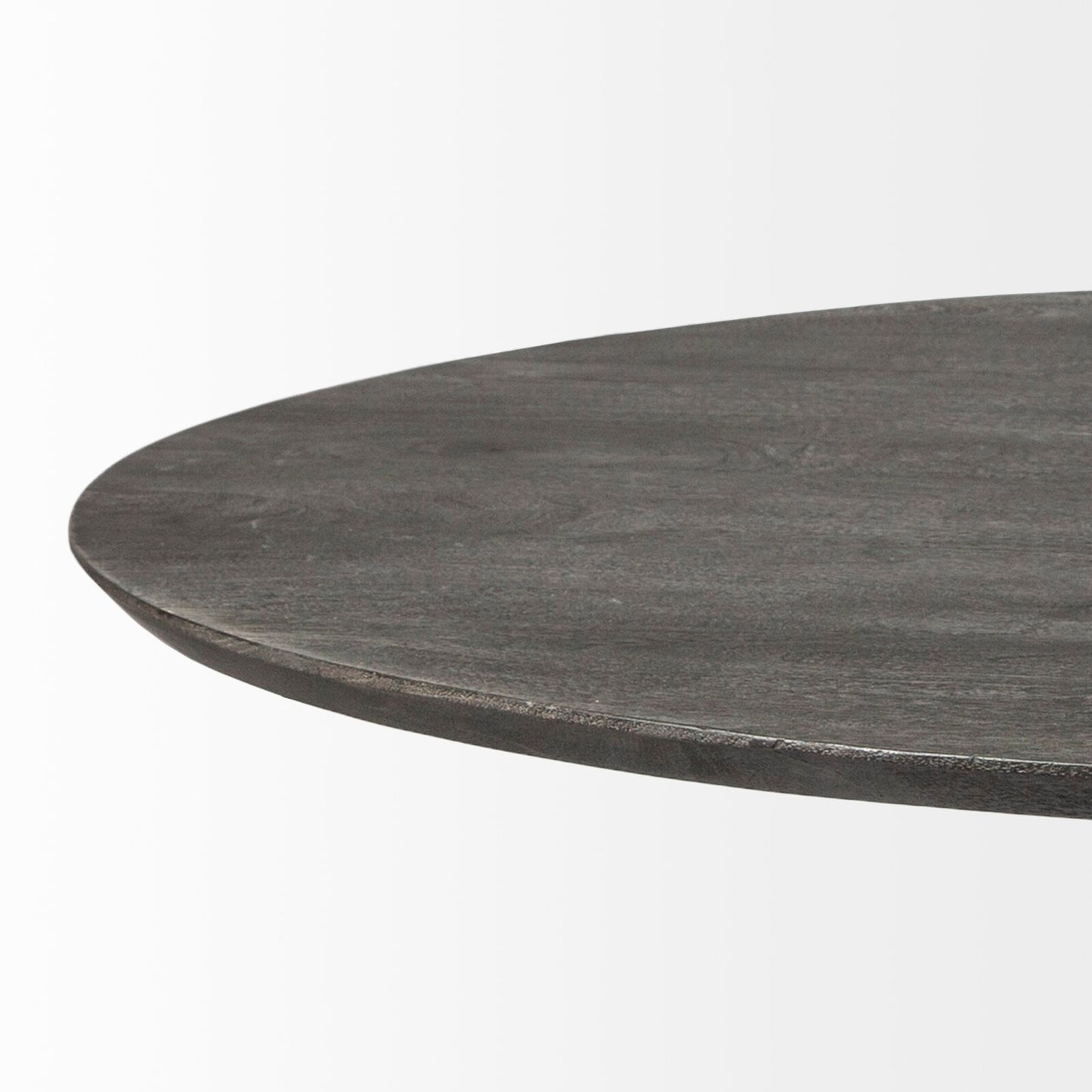 Maxwell 48" Round Pedestal Black Dining Table