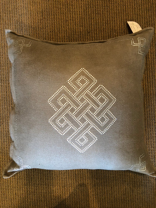 Studs on Linen Custom Pillow