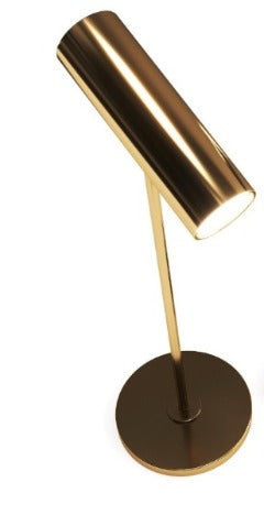 Lancelot Pivoting Desk Lamp in Hand-Rubbed Antique Brass