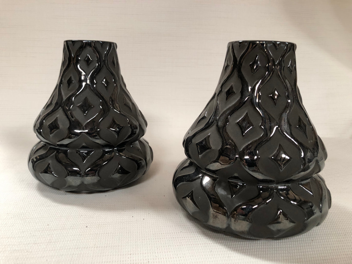 Marrakech Black Earthenware Vase
