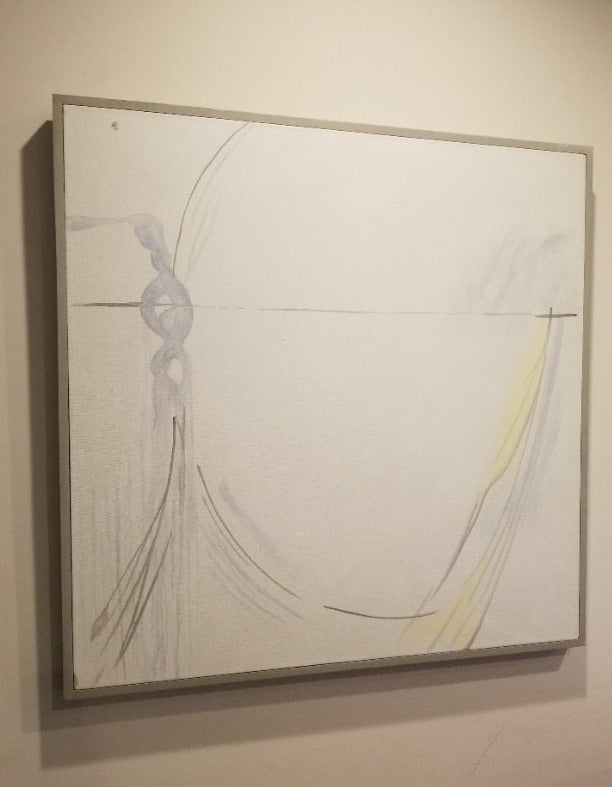 "Modern Suspension" Framed Canvas Artwork