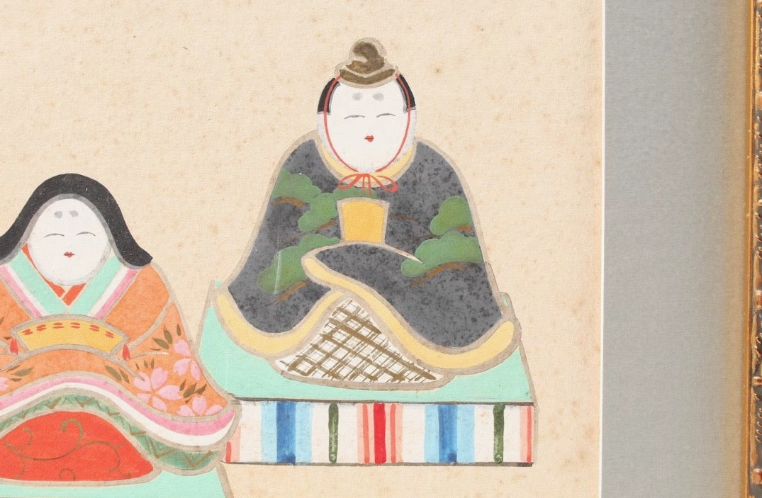 Japanese Gouache Painting