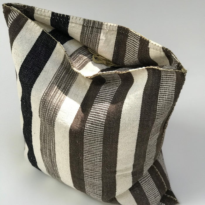 Rustic Modern Striped Pillow Cover